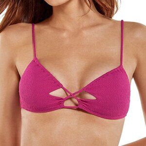 ViX Swimwear [NWT - Large] Firenze Jane Bikini Top - Agatha Pink